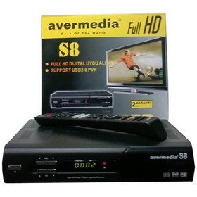 Resim Avermedia S8 HD Uydu Alıcısı 