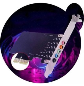 Resim Pci Express X1 Ses Kartı Pci Exp 5.1 Ses Kartı 