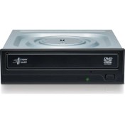 Resim Hitachi-LG Grabador DVD-RW Dahili Bulk 24X Sata Siyah GH24NSD1 