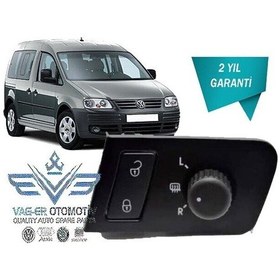 Resim CADDY 2004-2015 DIŞ DİKİZ AYNA AYAR KUMANDA DÜĞMESİ 1T1959565K 