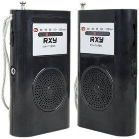 Resim ROXY RXY-TURBO CEP TİPİ MİNİ ANALOG FM RADYO 