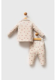 Resim U.s. Polo Assn. Kız Bebek Pijama Takımı Beyaz-1705 Beyaz 