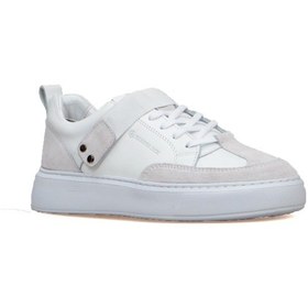 Resim Hammer Jack Bonde Hakiki Deri Beyaz Kadın Spor Ayakkabı 102 23515-z-beyaz Beyaz 