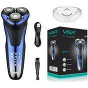 Resim Vgr V-306 Su Geçirmez Sıfır Yanak Cırcır Ve Folyo Tıraş Makinesi - Sinekkaydı Etkili Islak Ve Kuru 