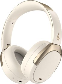 Resim Edifier WH950NB Hibrit Aktif Gürültü Önleyici Kulaklık -LDAC Codec Hi-Res Ses ve Custom EQ Uygulama üzerinden 55H Playtime ile Katlanabilir Kablosuz Kulak Üstü Bluetooth V5.3 Kulaklık Fildişi 