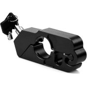 Resim Metal Motosiklet Kilidi Gidon Tipi Motor Kilit Kırılmaz Su Geçirmez Siyah 