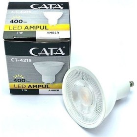 Resim Cata CT-4215B Led Çanak Ampül 7W Beyaz GU10 Duylu 