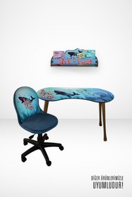 Resim Popcorn Kids Scuba Tekli Duvar Rafı 