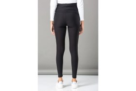 Resim Ayarlanabilir Bel Hamile Tayt Siyah 