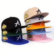 Resim Los Angeles Nakışlı Beyzbol Şapkası Rahat Hip Hop Snapback Şapka Ayarlanabilir Güneşlik Baba Şapkaları Kadınlar ve Erkekler için 