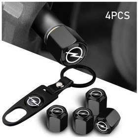 Resim Opel Uyumlu İçin Plastik Sibop Kapağı ve Anahtarlık Seti 