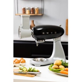 Resim smeg 50's Style Steady-Mix 4,8 L Siyah SMF04 Stand Mikser Mutfak Şefi 
