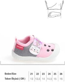 Resim Gezer Kışlık Panduf Bebe Kız Ayakkabı GA2KBM.03213.00 