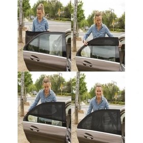Resim CetKing Araç Oto Yan Cam Güneşlik Örtü Perde Kılıf Güneşliği Araba Anne Bebek Emzirme Perdesi 
