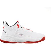 Resim Jump Erkek Basketbol Ayakkabısı 27432-A-Whıte-Red-Yellow Beyaz Jump