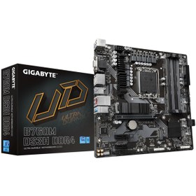 Resim Gigabyte B760M DS3H DDR4 Intel LGA1700 DDR4 Micro ATX Anakart Gigabyte B760M DS3H DDR4 Intel LGA1700 DDR4 Micro ATX Anakart