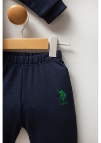 Resim U.s. Polo Assn Erkek Bebek Lacivert Takım 5274-48900 Lacivert 