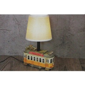 Resim Abajur Metal Tramway Çok Renkli 
