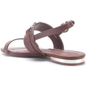Resim Nine West Maıs 5fx Kahverengi Kadın Düz Sandalet 000000000101928944 Kahverengi 