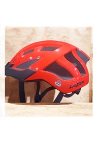 Resim Lazer Bisiklet Kaskı – Hafif, Havalandırmalı, Ayarlanabilir, Yol & MTB, Turuncu 