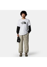 Resim The North Face Easy Erkek Beyaz Tişört Nf0a8a6cfn41 Beyaz 
