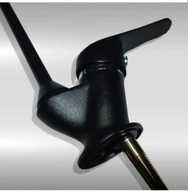 Resim Aqua Bella Su Arıtma Cihazı Için Lüks Avrupa Ankastre Musluk Siyah 