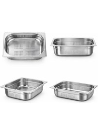 Resim Üret Çelik Üret Delikli gastronom Küvet Gn 2/3 40 mm 3 lt 