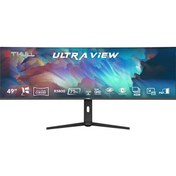 Resim Ultraview THL-DQHD49C 49" 75 Hz 1 MS DQHD (2xHDMI+DP+Type-C+USB) IPS Frameless R3800 Curved LED Monitör Thull