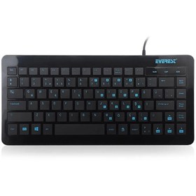 Resim Everest Klavye Q Mini Kablolu KB-410 
