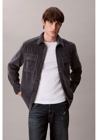 Resim Tommy Hilfiger Calvin Klein Erkek Gömlek Antrasit 