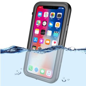 Resim Apple iPhone X Uyumlu Kılıf 1-1 Su Geçirmez Kılıf 