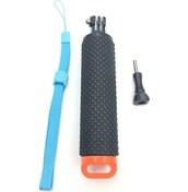 Resim Turuncu-şamandıra El Kavrama Yüzdürme Çubuk Kutup Sopa Monopod Tripod Gopro Go Pro Hero 8 7 6 5 4 3 Xiaomi Xiomi Yi 2 4k 4 K Eylem Kamera 