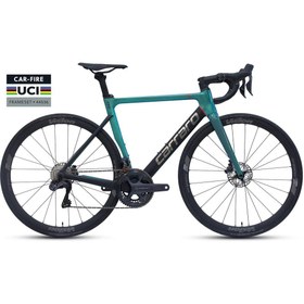 Resim Carraro Fire C3.3 UCI Aero Yol Bisikleti 51 Cm 24 Vites Turkuaz-Mat Siyah 
