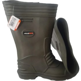 Resim Akınalbella Unisex Yeşil Eva Hafif Poli Taban Uzun Yağmur Çizmesi 