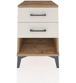 Resim Kronos Komodin 2 Çekmeceli 44x59x64 Çam-aytaşı Atlas Çam 