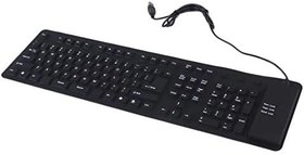 Resim APPA USB SİLİKON KATLANABİLİR KLAVYE SU GEÇİRMEZ SRF-99 