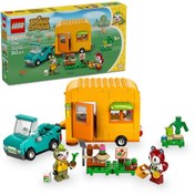 Resim LEGO® Animal Crossing™ Leif Karavan ve Bahçe Dükkanı 77054 - 7 Yaş ve Üzeri Çocuklar için Yaratıcı Oyuncak Yapım Seti (263 Parça) 