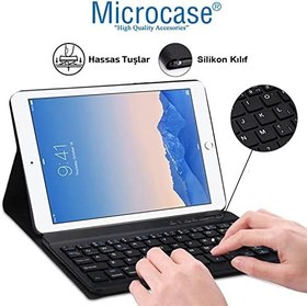 Resim Microcase iPad Air 2 Bluetooth Klavyeli Standlı Kılıf - BKK4 