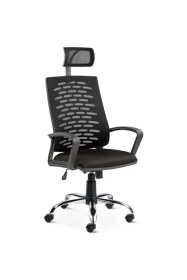 Resim Clk Home Fileli Makam Koltuğu Ofis Koltuğu Çalışma Koltuğu Çalışma Sandalyesi Bilgisayar Sandalyesi Siyah 