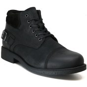 Resim Greyder 12063 Hakiki Deri Erkek Bot Siyah 001 