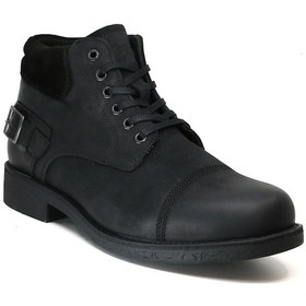 Resim Greyder 12063 Hakiki Deri Erkek Bot Siyah 001 