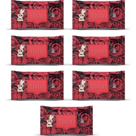 Resim 7 Paket Red Rose Islak Havlu Mendil 90 Adet Kapaklı Gül Kokulu 