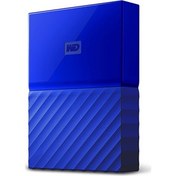 Resim Wd 2.5 4Tb My Passport Wdbyft0040Bbl Mavi Usb3.0 