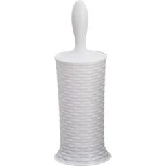 Resim Omnipazar Örgü Desen Wc Tuvalet Fırçası Plastik 