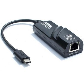 Resim Type C To Ethernet Usb 3.1 1000Mbps Gigabit Ag Adaptor Kartı 