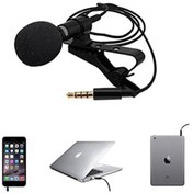 Resim Profesyonel Youtuber Yaka Mikrofonu 1.5 M 3.5 Mm Stereo Çantalı 