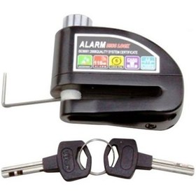 Resim Motosiklet Alarmlı Disk Kilidi 110Db Disk Kilit N11.3956 