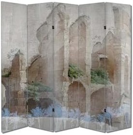Resim Tarih Temalı Özel Tasarım Paravan Room Divider TYBParavan-1033100408441, 180 x 180 