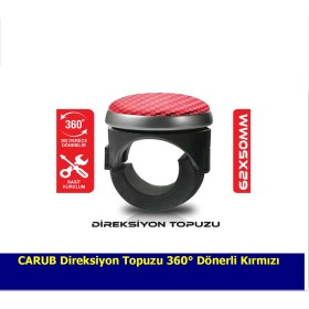 Resim Replax Direksiyon Topuzu 360° Dönerli Kırmızı 2052211 