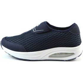 Resim Letoon 6249 Air Taban Lacivert Anorak Yüksek Taban Kadın Spor 